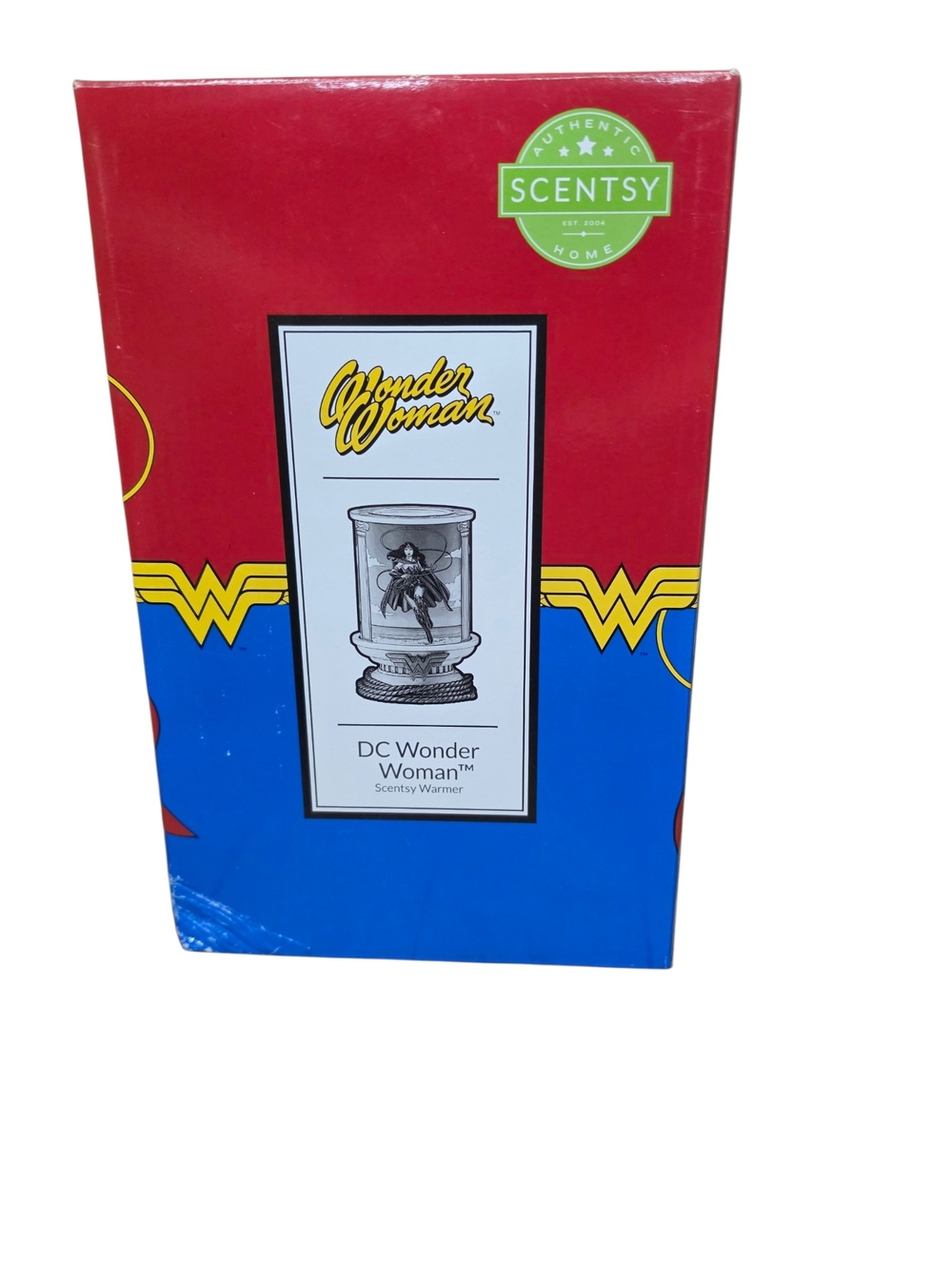 Scentsy DC Wonder Woman‎ Warmer New in Box Retired Superhero Collector Piece